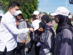 Wabup BU Lepas 46 Kontingen di POPDA Provinsi Bengkulu Tahun 2022