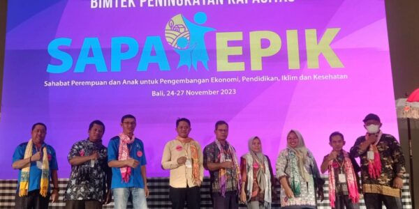 Di Hadapan Mentri PPPA RI, Kades Datar Ruyung Siap Majukan DRPPA Di Desa