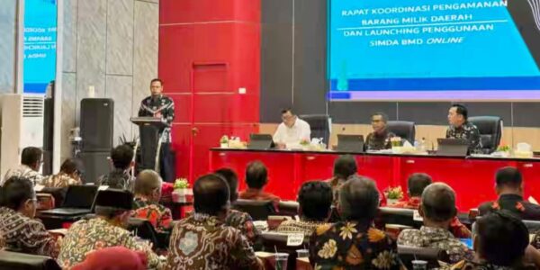 BKAD Kabupaten Bengkulu Utara Melaksanakan Rapat koordinasi Pengamanan Barang Milik Daerah