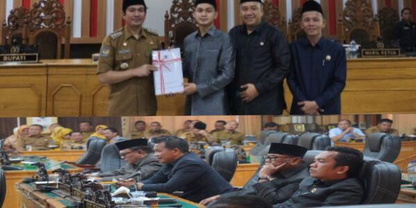 Paripurna DPRD Bengkulu Utara Serahkan Rekomendasi LKPJ Bupati 2025, Tekankan Optimalisasi Program dan Anggaran
