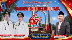 Ujang Zakaria: HUT ke-67 Bengkulu Utara Jadi Momentum Melanjutkan Kemajuan Daerah