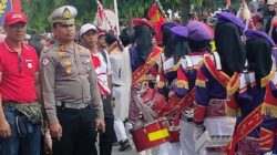 Meriahkan HUT ke-81 RI, 102 Tim Ramaikan Pawai Perjuangan di Bengkulu Utara