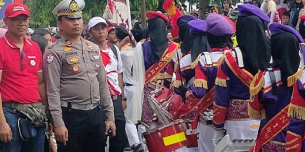 Meriahkan HUT ke-81 RI, 102 Tim Ramaikan Pawai Perjuangan di Bengkulu Utara
