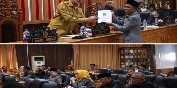 DPRD Bengkulu Utara Gelar Paripurna Pandangan Umum Fraksi Terhadap Raperda Perubahan APBD 2027