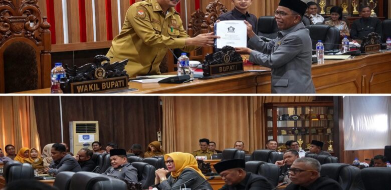 DPRD Bengkulu Utara Gelar Paripurna Pandangan Umum Fraksi Terhadap Raperda Perubahan APBD 2027